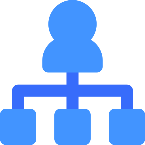 jerarquía Generic Flat icono