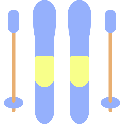 Skiing Generic Flat icon