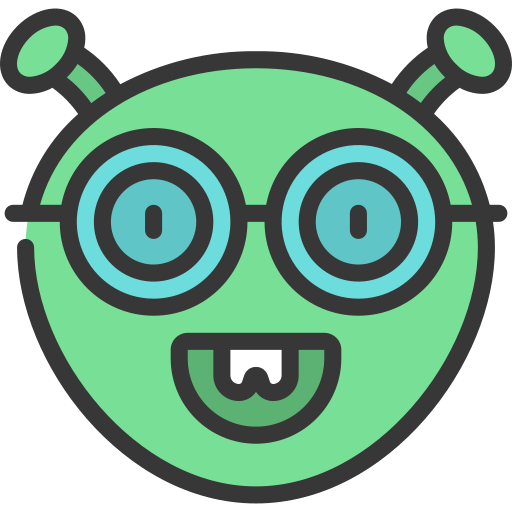 nerd Juicy Fish Soft-fill icono