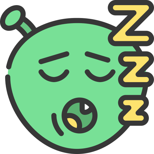 dormido Juicy Fish Soft-fill icono