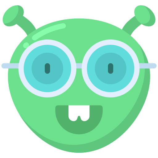 nerd Juicy Fish Flat icono