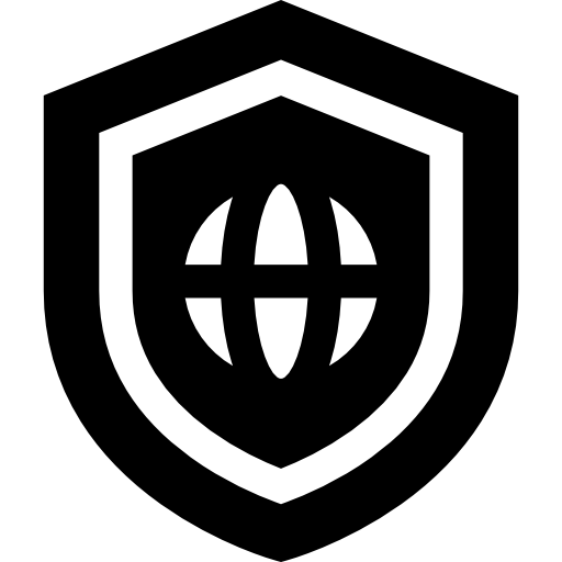 Shield Basic Straight Filled icon