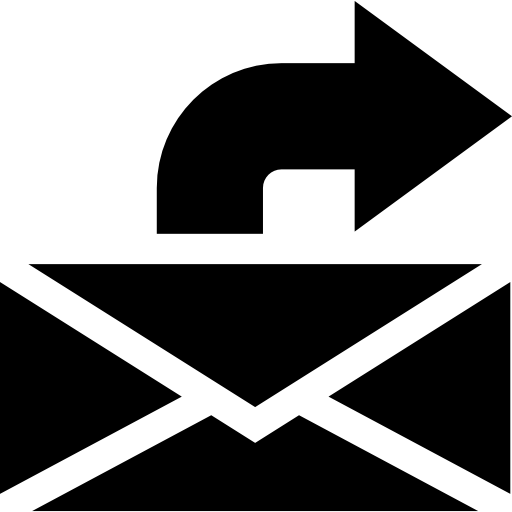 Email Basic Straight Filled icon