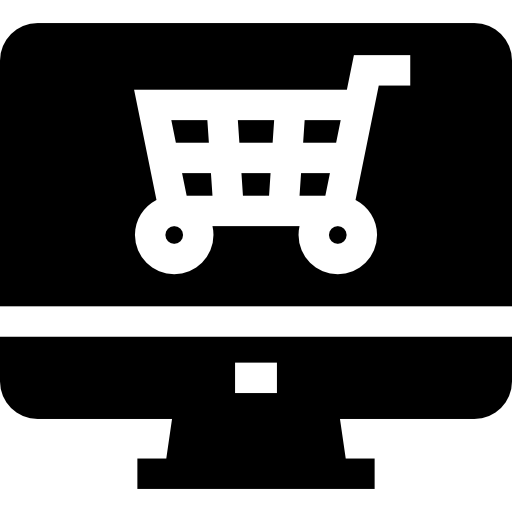 Online shop Basic Straight Filled icon