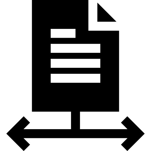 compartir archivos Basic Straight Filled icono