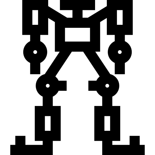 robot Basic Straight Lineal ikona