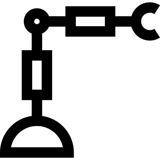 industrieroboter Basic Straight Lineal icon