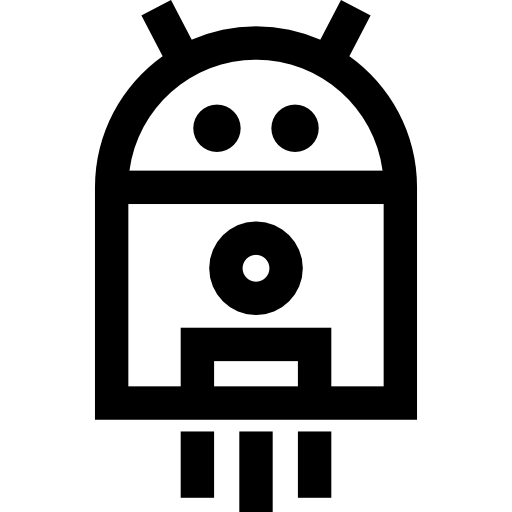 ロボット Basic Straight Lineal icon
