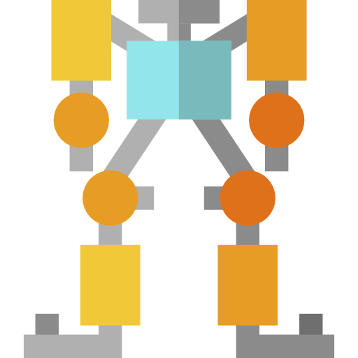 roboter Basic Straight Flat icon