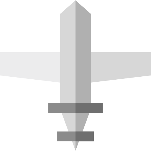 무인 비행기 Basic Straight Flat icon
