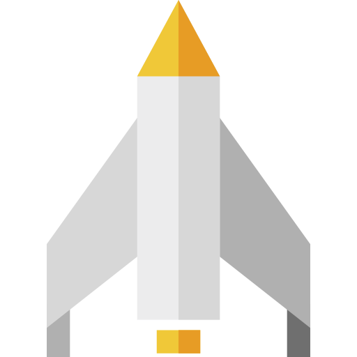 Ракета Basic Straight Flat иконка