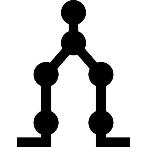 prothèse Basic Straight Filled Icône