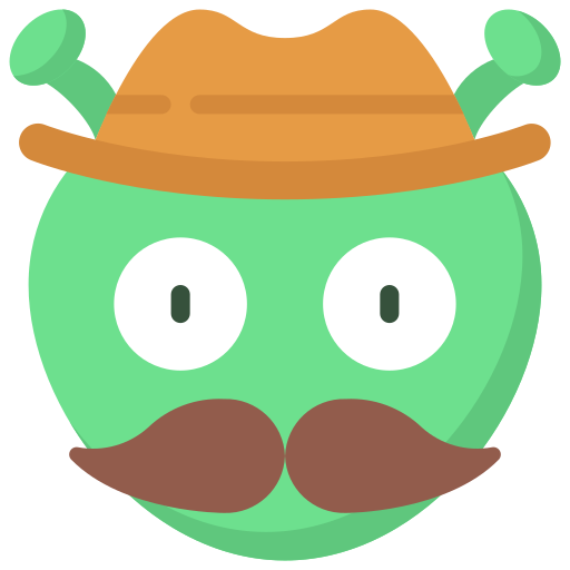 cowboy Juicy Fish Flat icon