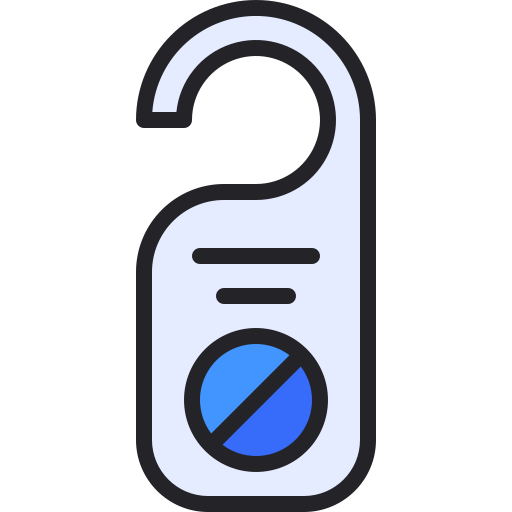 Door handle Generic Outline Color icon