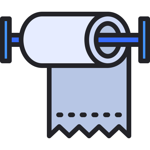 ティッシュロール Generic Outline Color icon