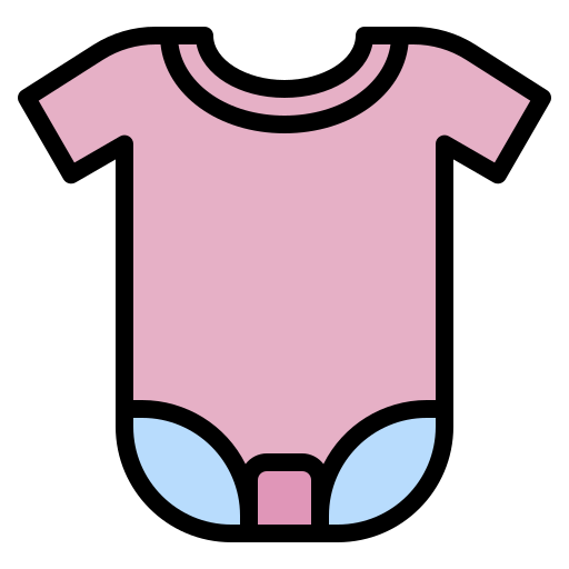 Baby cloth Generic Outline Color icon
