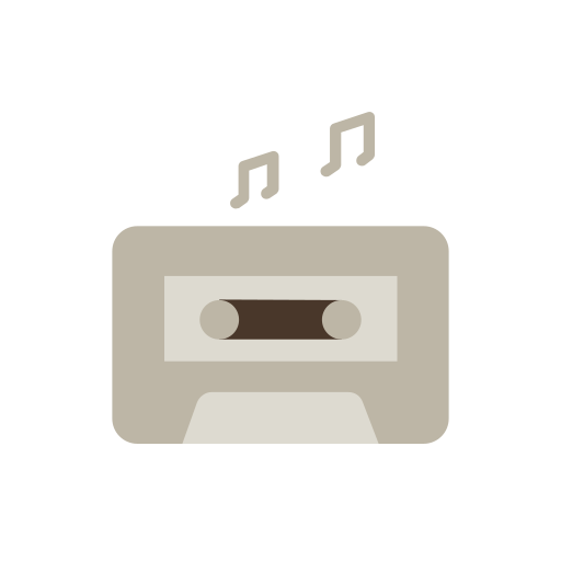 casette Generic Flat icon