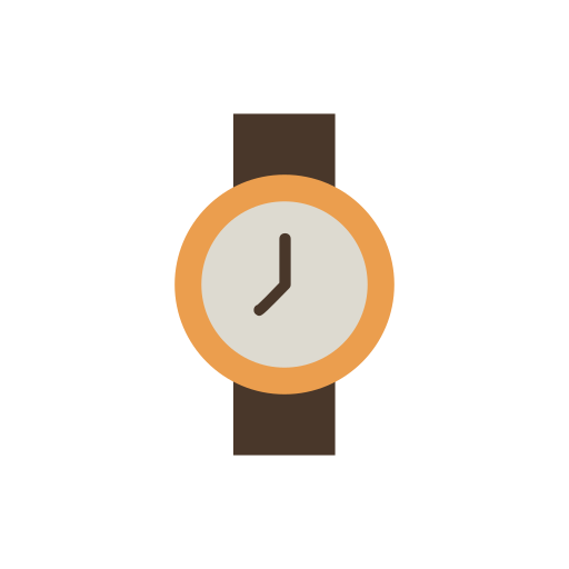 reloj Generic Flat icono