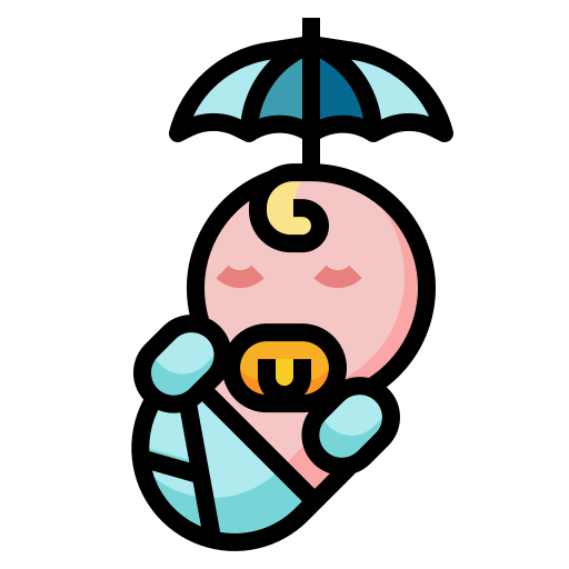赤ちゃん PongsakornRed Lineal Color icon
