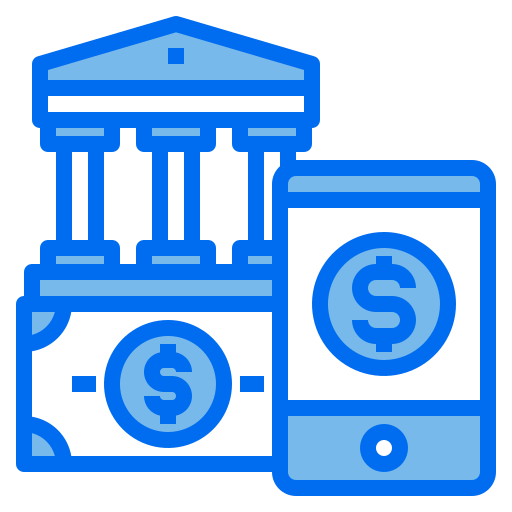 銀行 Payungkead Blue icon