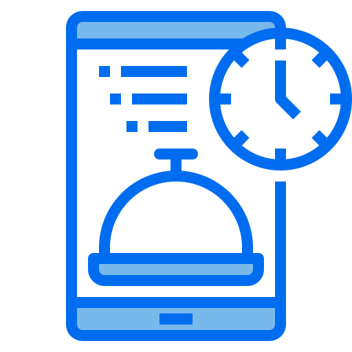 食べ物の出前 Payungkead Blue icon
