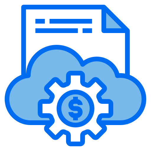 Currency Payungkead Blue icon