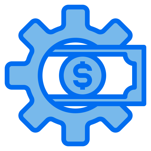 Currency Payungkead Blue icon