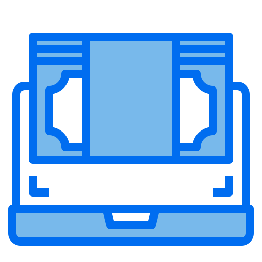 お金 Payungkead Blue icon
