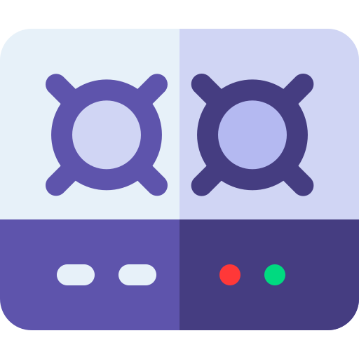 Burner Basic Rounded Flat icon