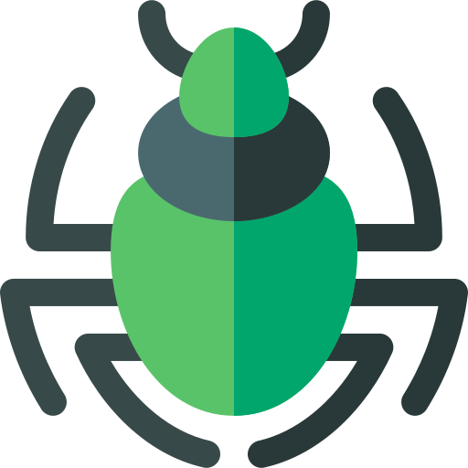 scarabée Basic Rounded Flat Icône
