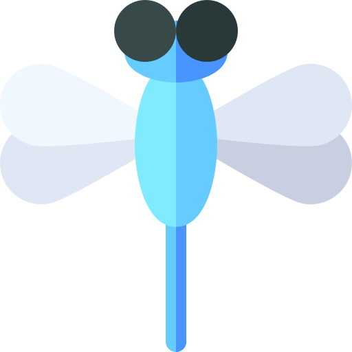 libélulas Basic Rounded Flat icono