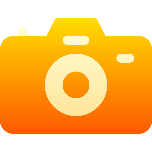 cámara Basic Gradient Gradient icono