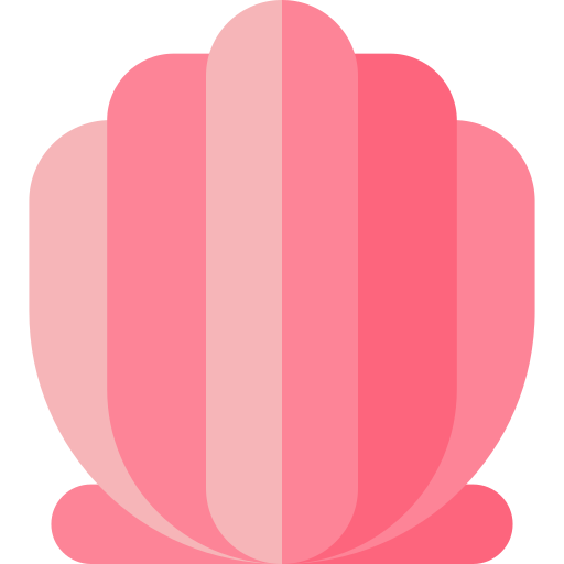 Seashell Basic Straight Flat icon