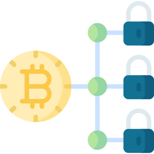 blockchain Special Flat icono