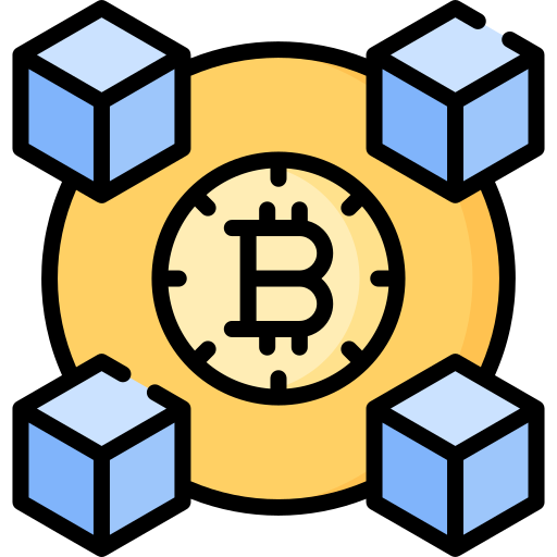 blockchain Special Lineal color icono