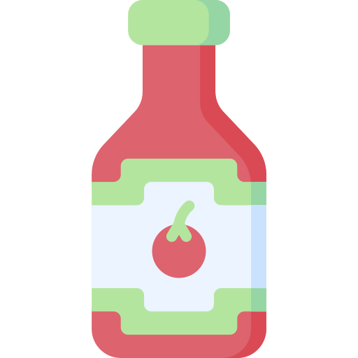 Ketchup Special Flat icon