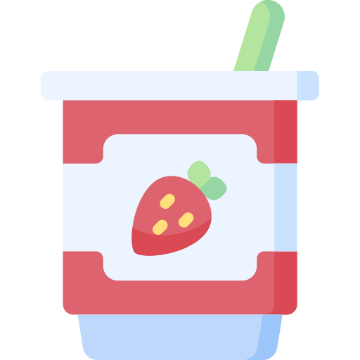yoghurt Special Flat icoon