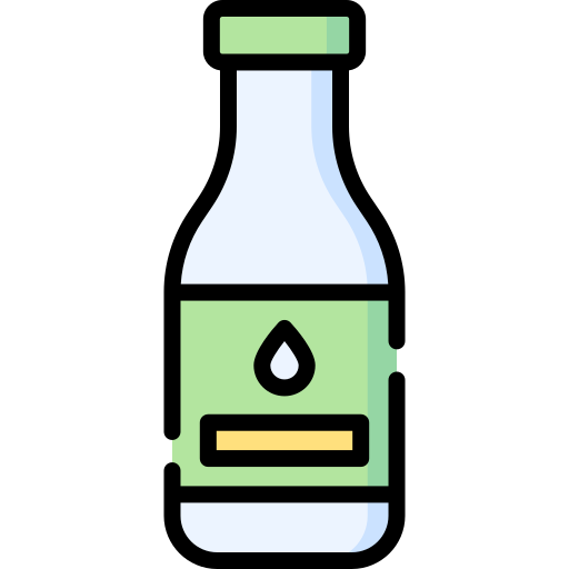 melk fles Special Lineal color icoon