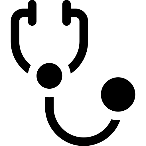 stéthoscope Basic Rounded Filled Icône