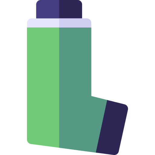 Inhaler Basic Rounded Flat icon