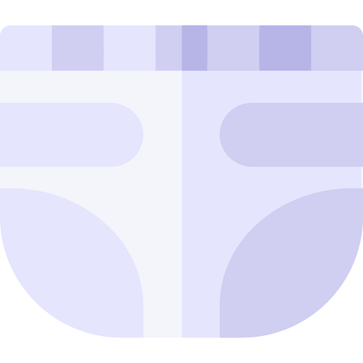 Diaper Basic Rounded Flat icon