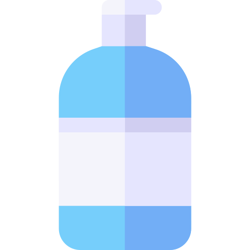 hydroalkoholisches gel Basic Rounded Flat icon