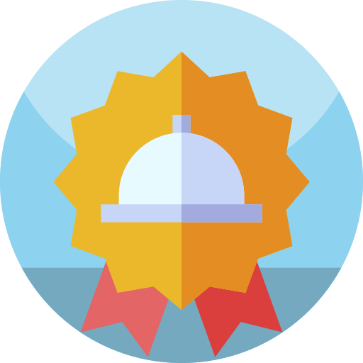 badge Geometric Flat Circular Flat Icône