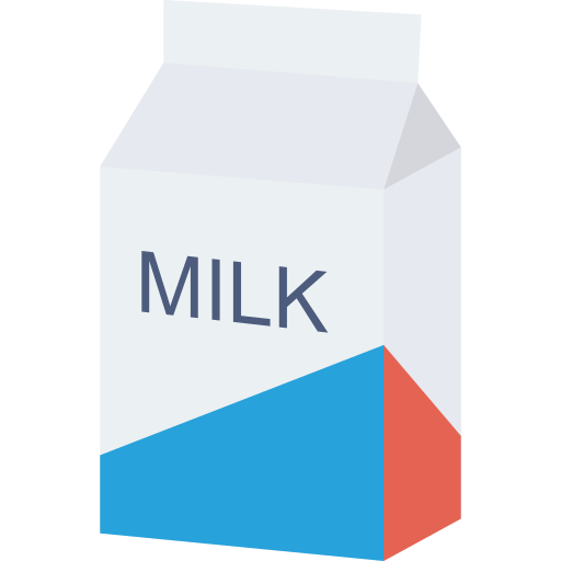 Milk Dinosoft Flat icon