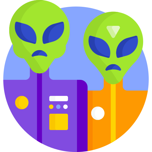 aliens Detailed Flat Circular Flat icon