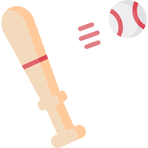 kij baseball'owy Special Flat ikona