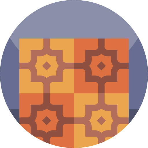 Tile Geometric Flat Circular Flat icon
