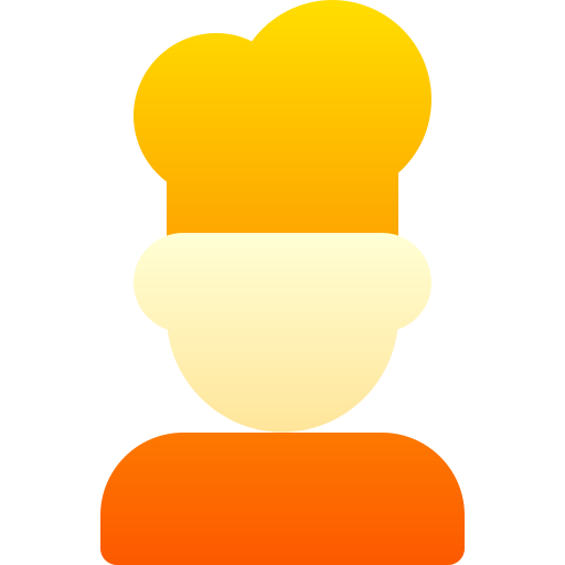 シェフ Basic Gradient Gradient icon