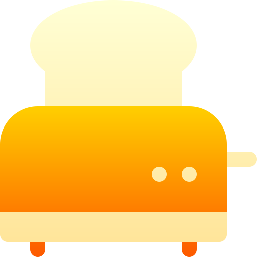 tosti apparaat Basic Gradient Gradient icoon