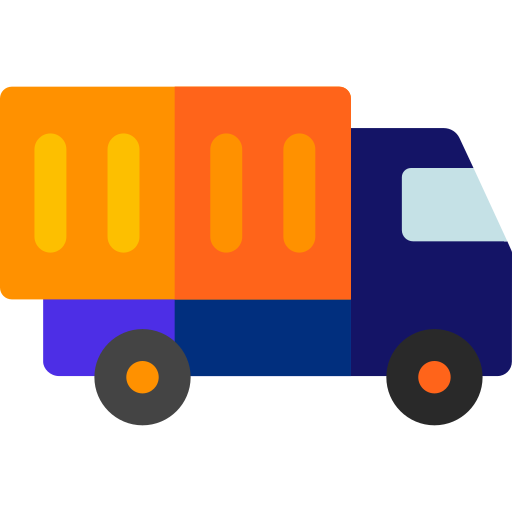 lastwagen Basic Rounded Flat icon